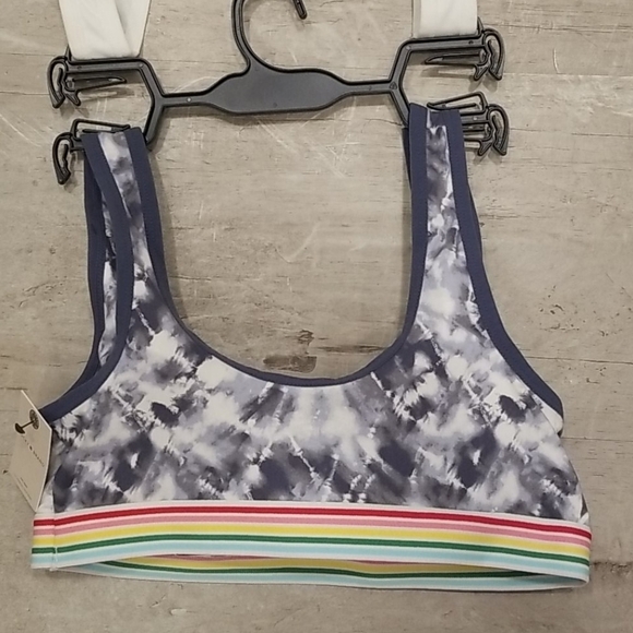 💕LUCKY BRAND💕 Padded Bra Set (2 Pack) ~ Logo Graphic Medium M NWT - Picture 2 of 12